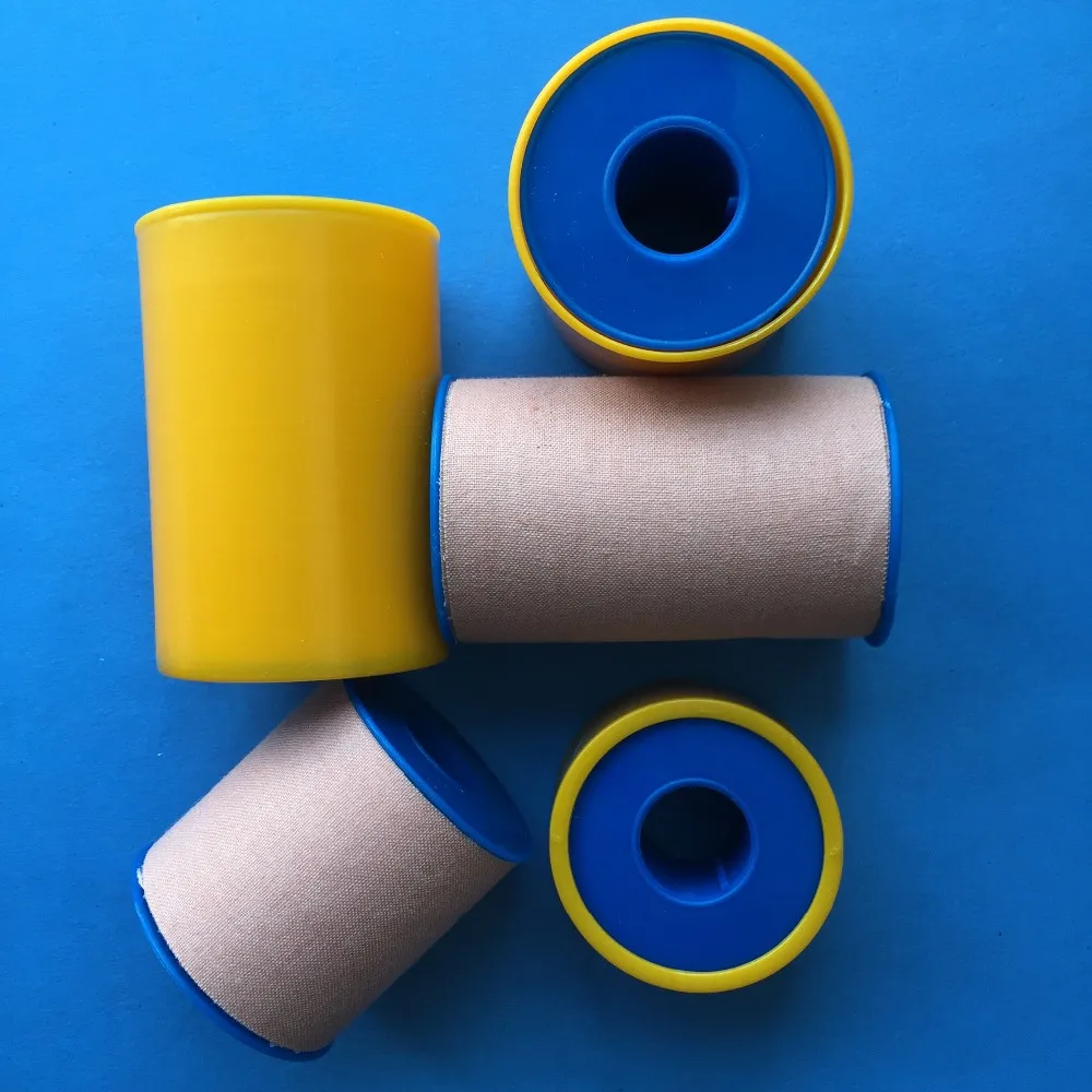 
medical white/skin cotton plaster with plastic cover 