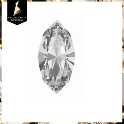 China supplier 4220 Navette horse eyes jewelry making foil back fancy stone glass pointed back rhinestone crystal