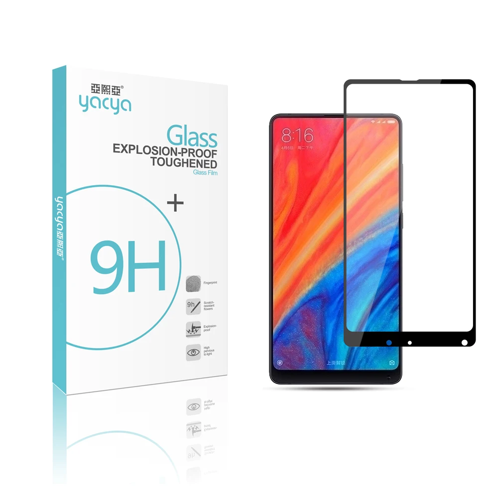 Защитное стекло 2.5D для xiaomi max mi6 mi5c redmi note 9 pro mix 2S mi 3