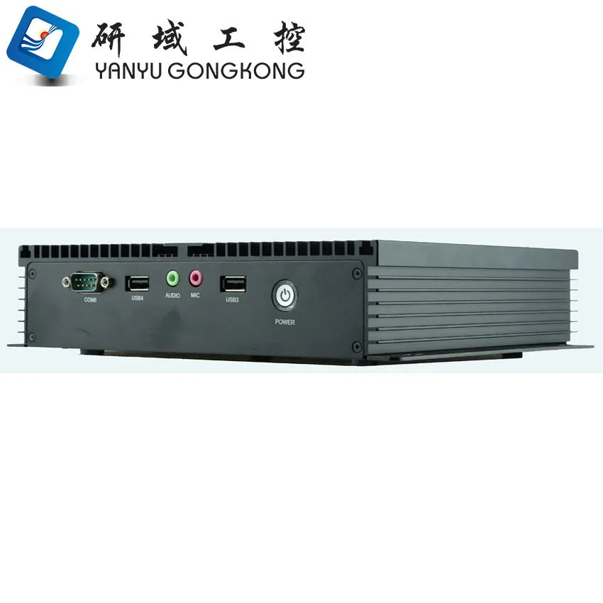  Промышленный компьютер D101Z J1900 i3 i5 i7 безвентиляторный мини-автомобильный