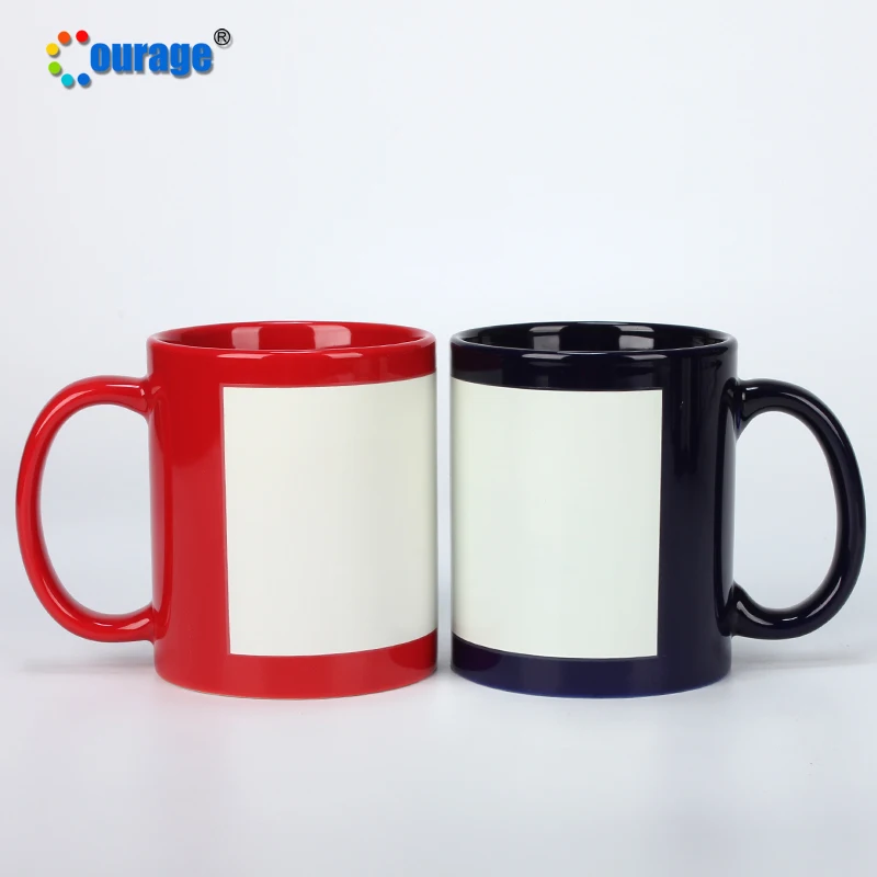 Courage 11oz Ceramic custom luminous sublimation magic mug