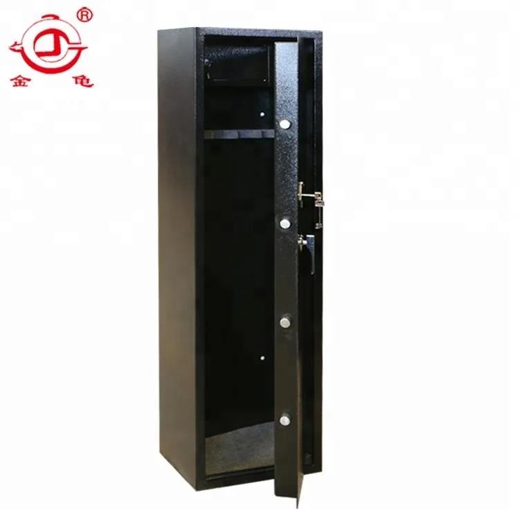 
High quality key lock strong all steel long gun safe 