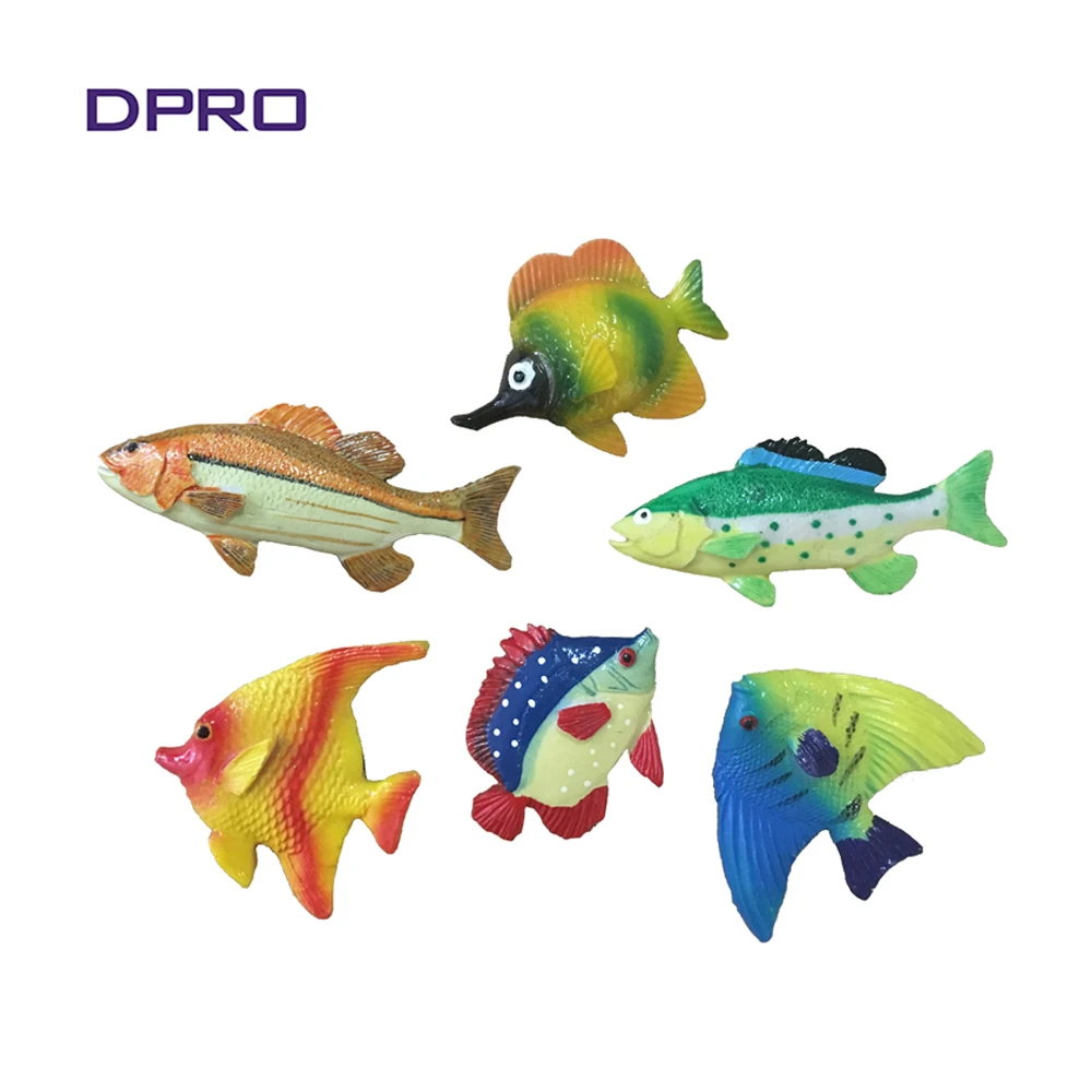 Fish Shape 3D Polyresin Fridge Magnet