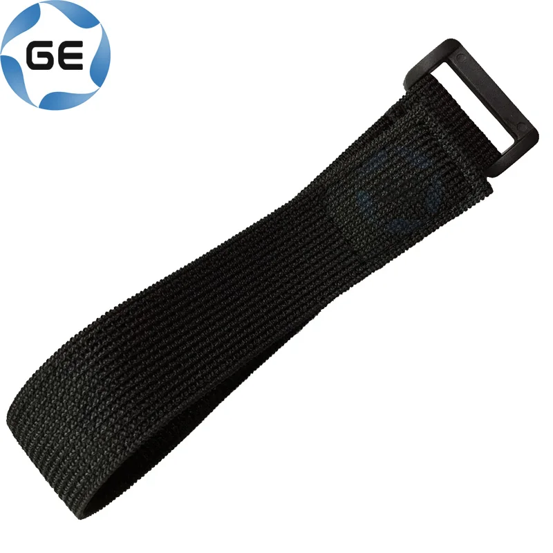 Высокое качество эластичная петля швейная лента красочные спина к спине по индивидуальному заказу собственн-сжимать крепежная деталь крюк и петля на горном хрустале