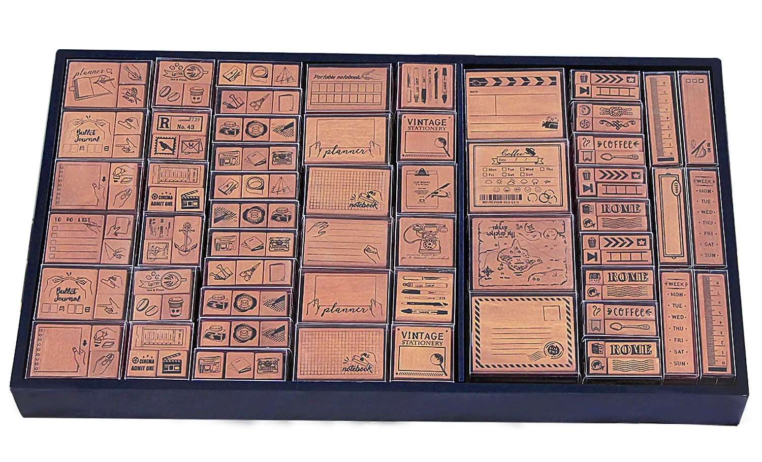 
Fun&Joy Seal Luxury Teacher Office China New Product Stationery Rubber Wooden Stamp 