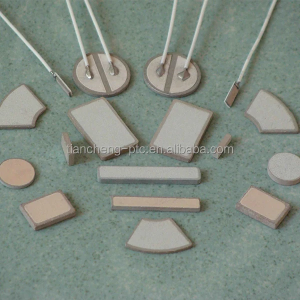 We sell 50~300C thermostatic ceramic PTC heating sheet