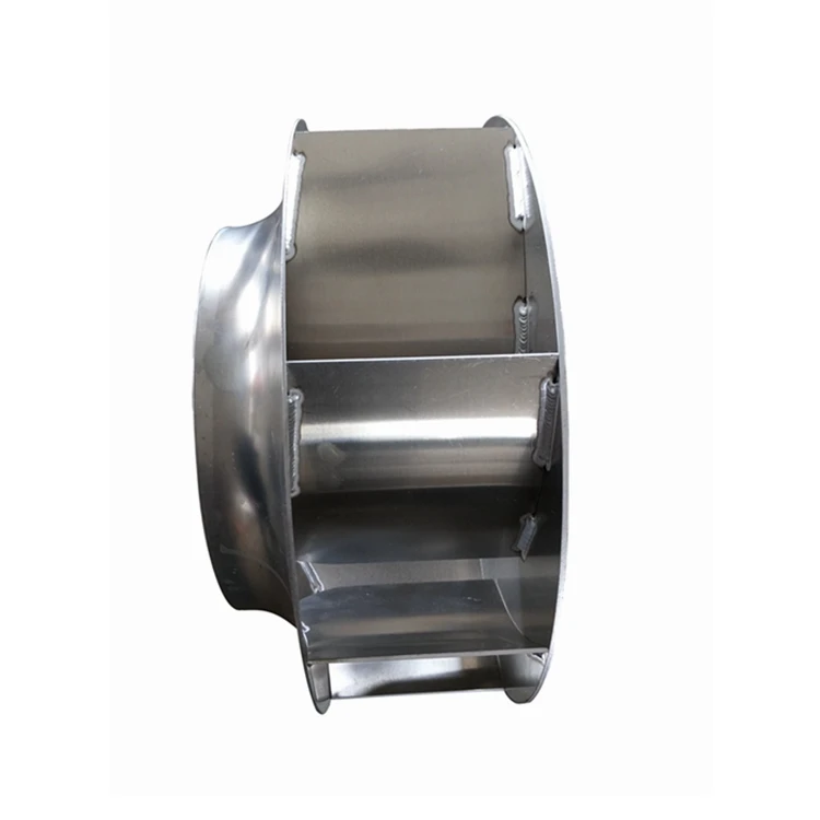 Обратные изогнутые воздуходувки, алюминиевый центробежный вентилятор, колесо крыльчатки