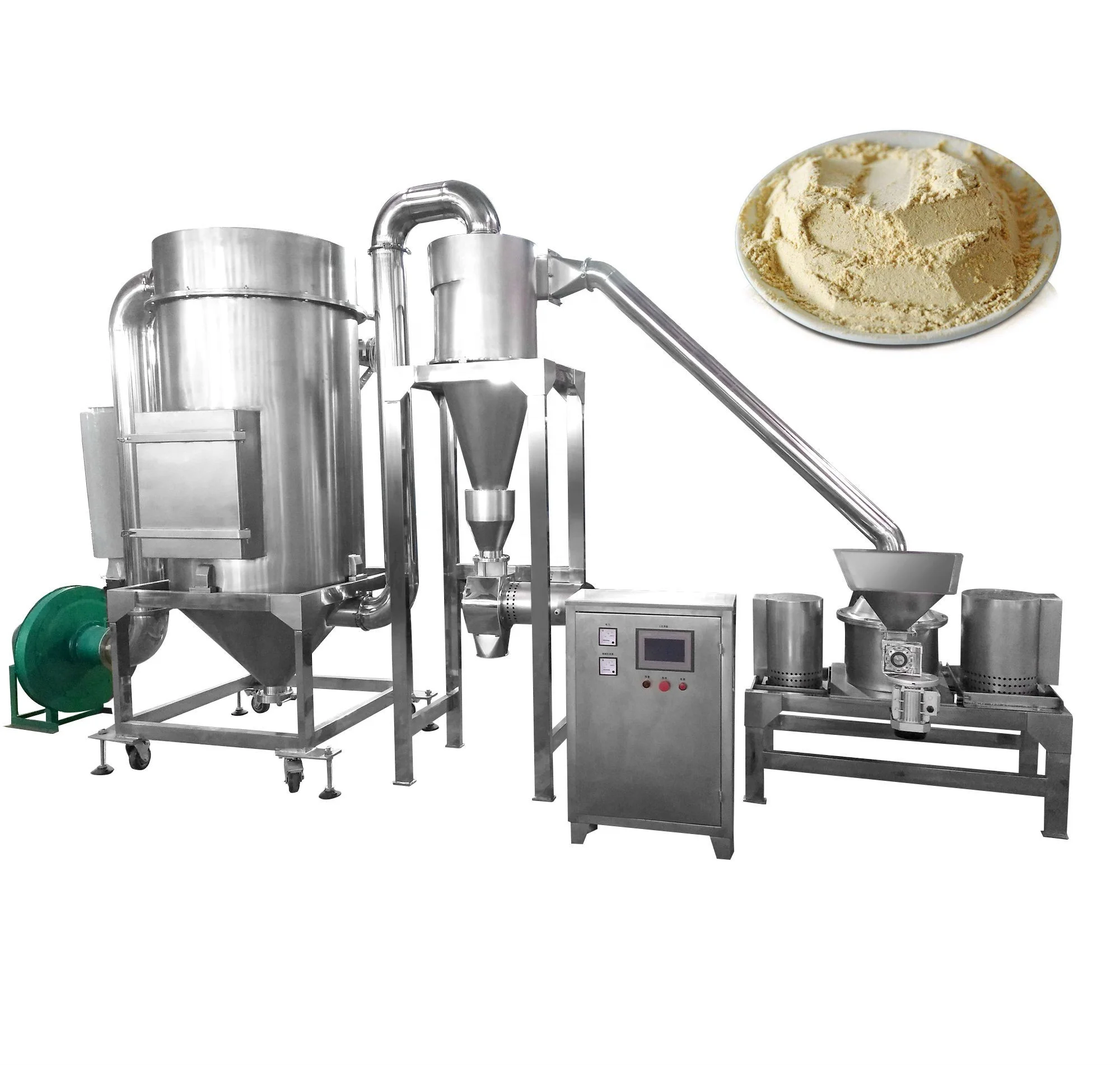 Cane Rock Sugar Salt Powder Bean Flour Licorice Root Fine Crusher Machine