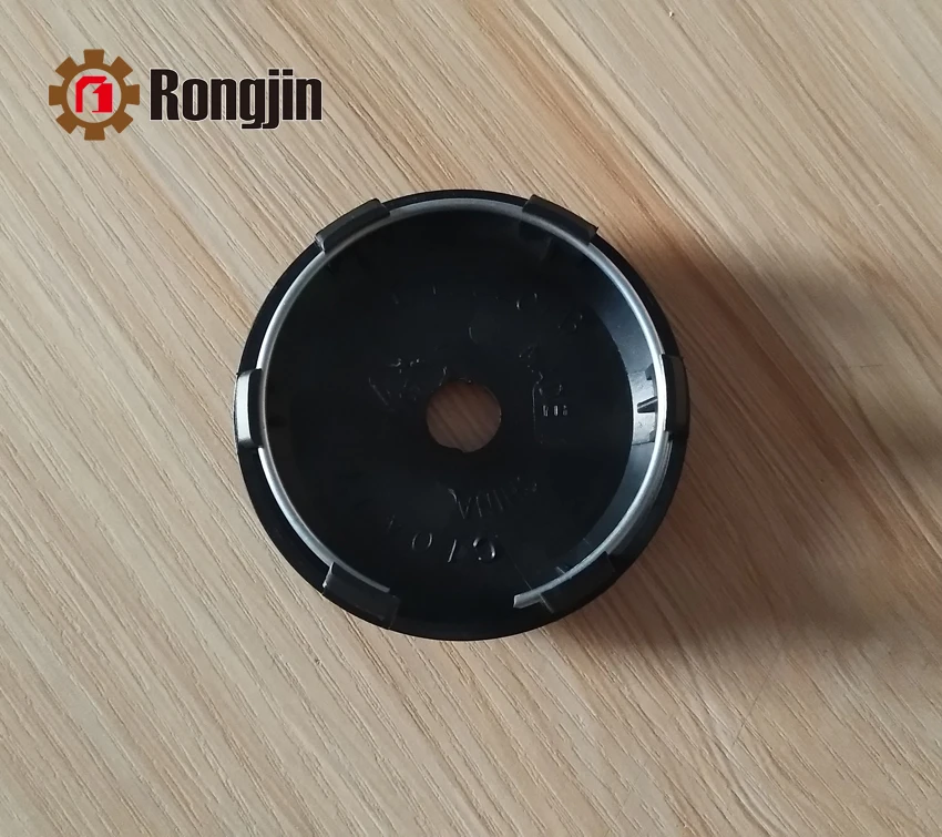 70mm 6 pin Anti Dust Wheel Center Cap For 50mm Emblem sticker