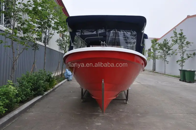 Liya 25ft fishingboat frp panga boat for fishing use