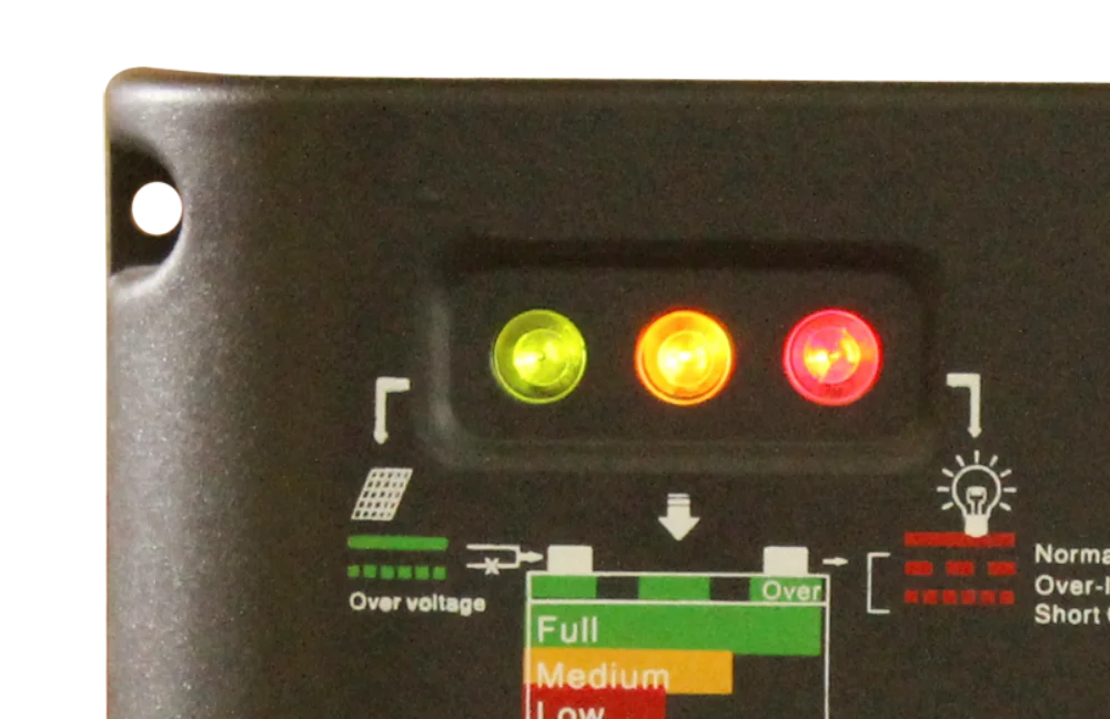 12V 24V 10A PWM Solar Charge Controller Lighting and Time Control for Solar System