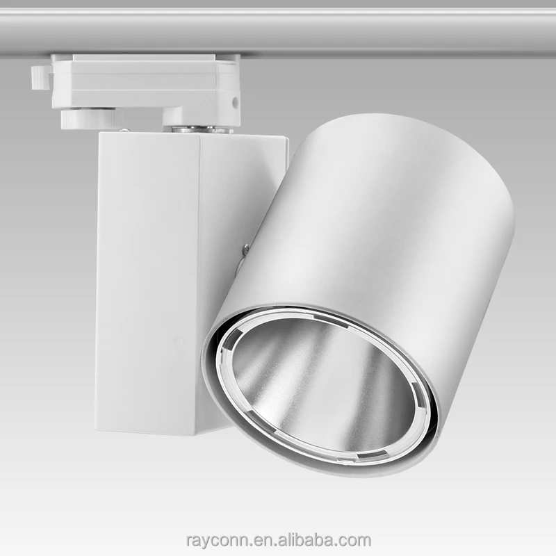 TUV CE SAA 2 wires single phase 40w led track spot light