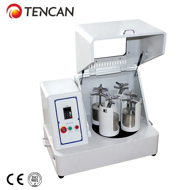 China Tencan 2L 110V or 220V high efficiency super fine nano powder grinding lab planetary ball mill