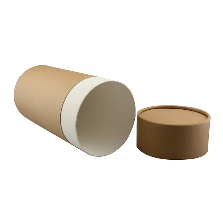 Attractive design food packaging cardboard tubes customized paper core tube cardboard paper tube with dragon logo