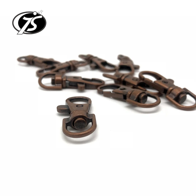 
New bronze dog buckle clothing bag hardware accessories accessories round dog buckle 