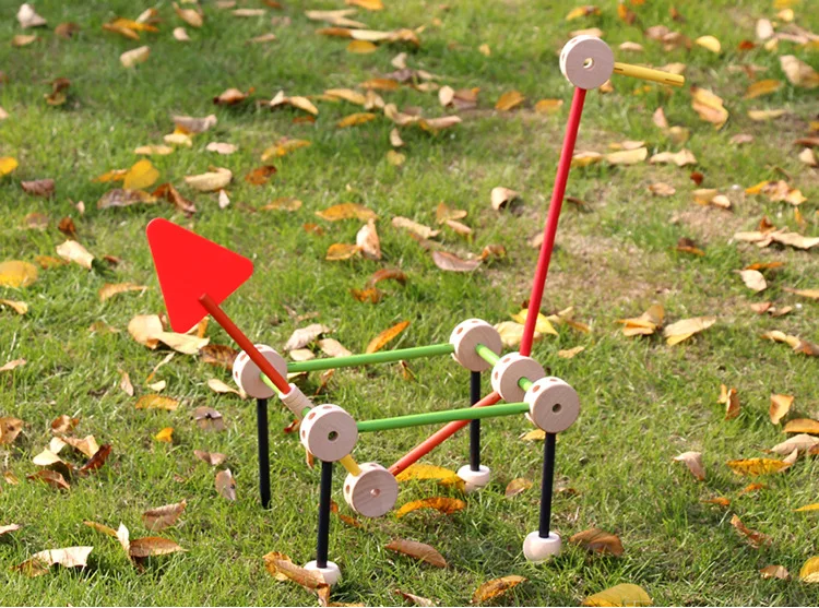 2020 Wooden Education Smart Educational Set Big Balance Contraption Block Game Toys WBC34