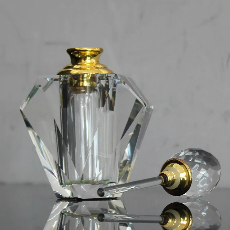 dubai crystal glass 3 ml perfume bottle
