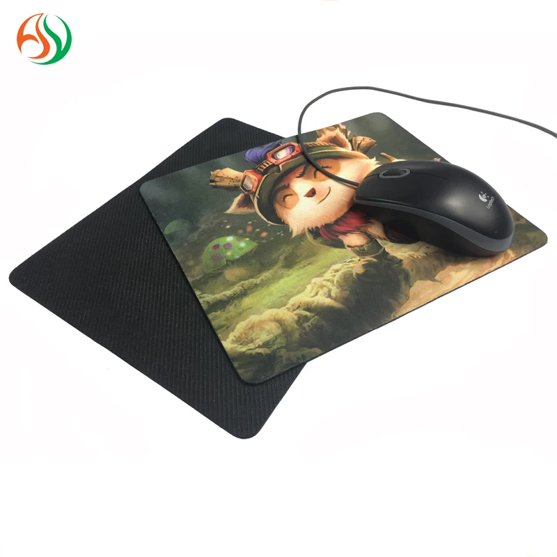 Персонализированный Высококачественный Компьютерный нескользящий коврик для мыши с принтом животных для рекламного подарка