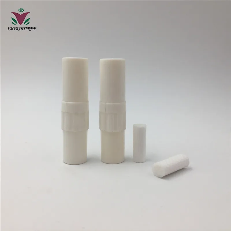 IMIROOTREE 2 in 1 2ml  Blank Nasal Inhaler Sticks for Essential Oil Packaging
