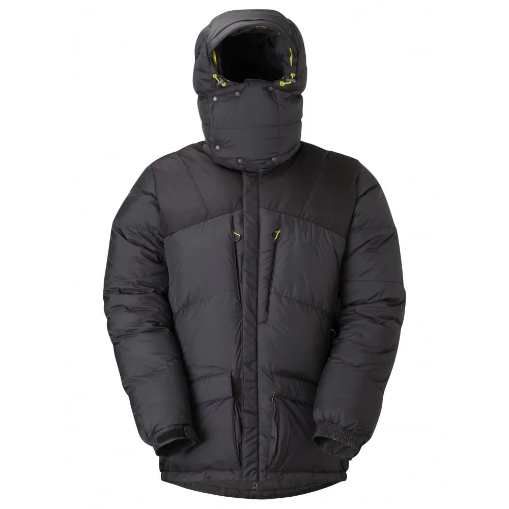 High Quality Custom Thick Mens Goose Down Jacket For Winter Expedition