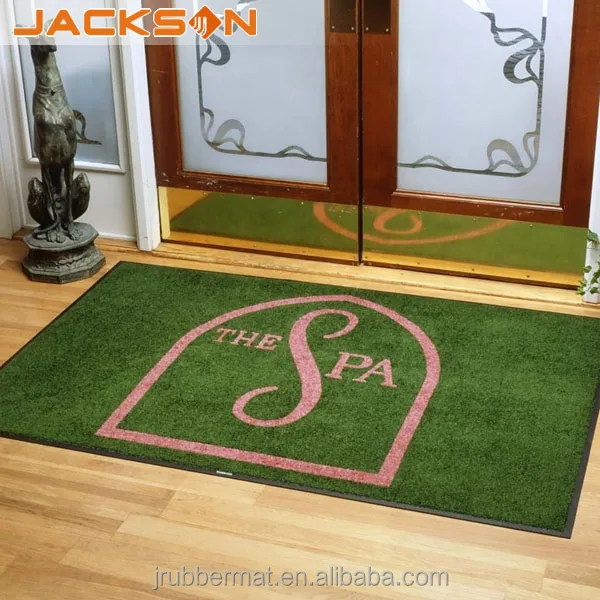 Custom Printed Welcome Carpet Logo Doormat Outdoor Floor Mat