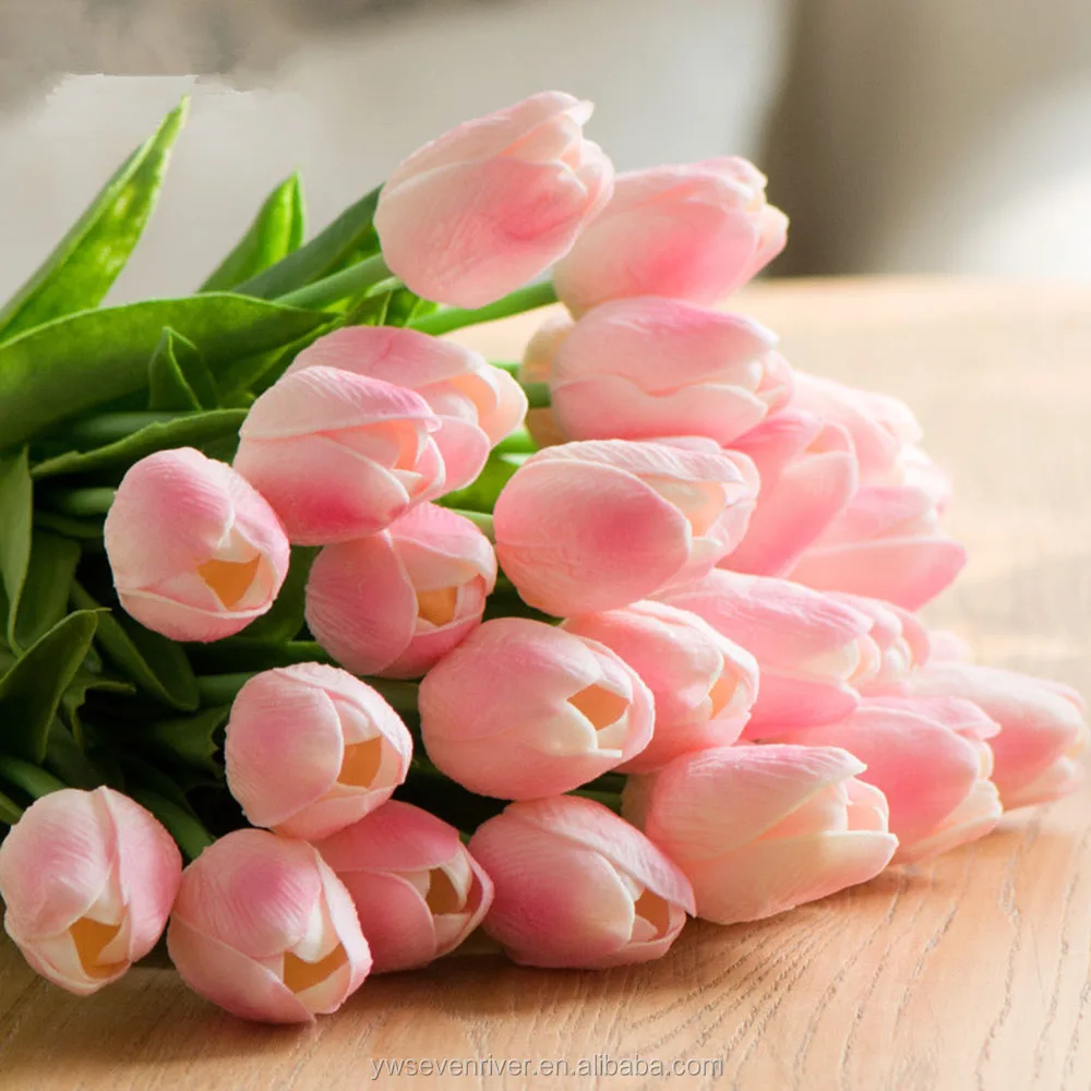 high-quality simulation flowers high simulation artificial Tulipa gesneriana tulip