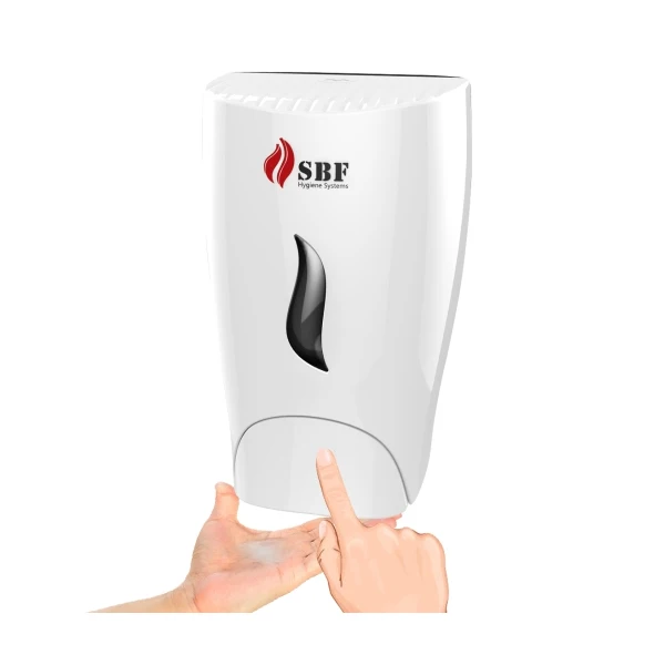 Ручной Дозатор для мыла AOLQ, настенный дозатор для ванной комнаты отеля, ручной дозатор для мытья