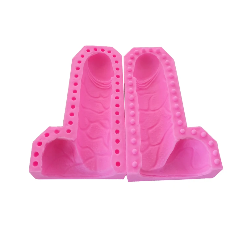 Высококачественная форма из жидкого силикона 3d изготовление пениса силиконовая для конфета шоколада