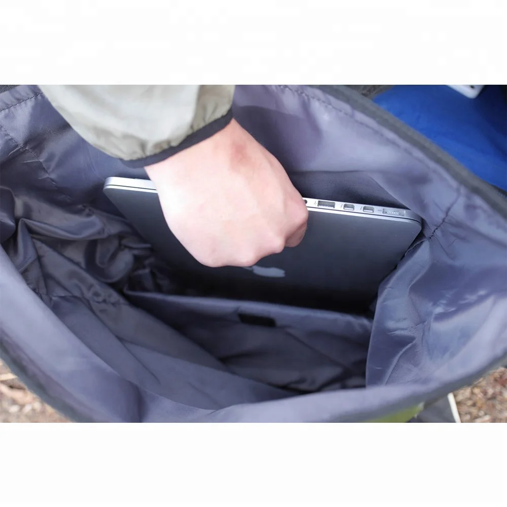 RF welded seams PVC TPU Roll Top Dry Waterproof Backpack Bag with Laptop Sleeve mesh pocket hiking,kayaking fishing equipment