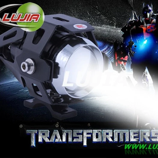 
Motorcycle motorbike LED headlight U5 10W with high/low beam Flash 