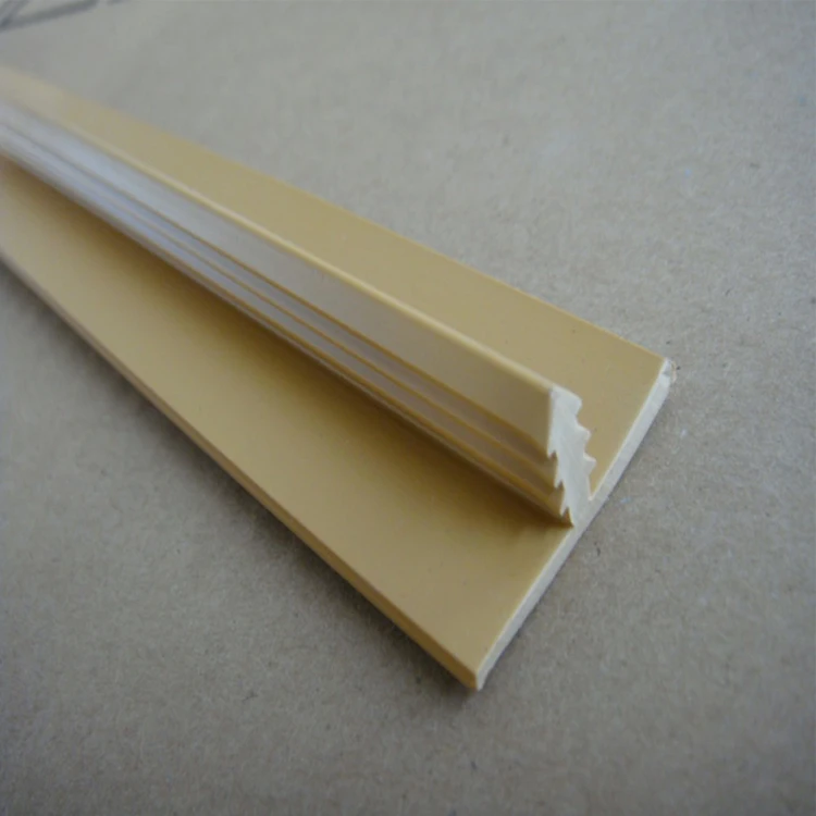 Low price flexible pvc best plastic t molding polypropylene edge banding