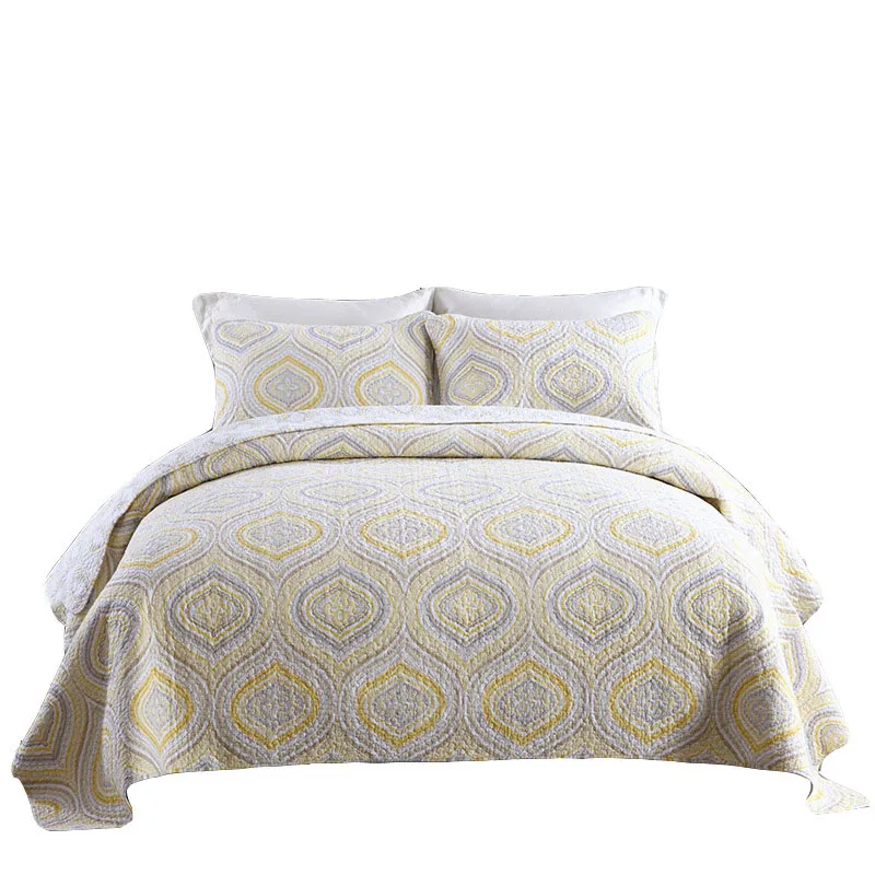 С высоким качеством дешевые приталенный покрывало стеганый комплект постельного белья