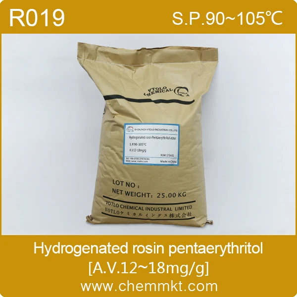 Rosin pentaerythrityl ester used in Pressure sensitive adhesives/Solventborne Adhesives