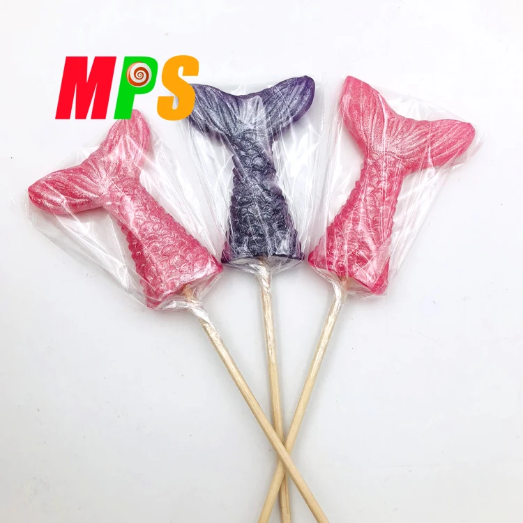 Half Custom Beauty Fishtail Shape Hard Candy