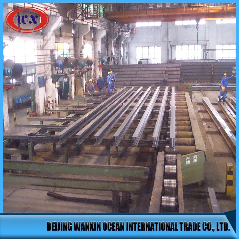 H beam welding manufacturing line