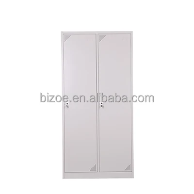 Best Sale Bedroom 2 Door Metal Locker Steel Furniture Iron Almirah Cupboard Designs