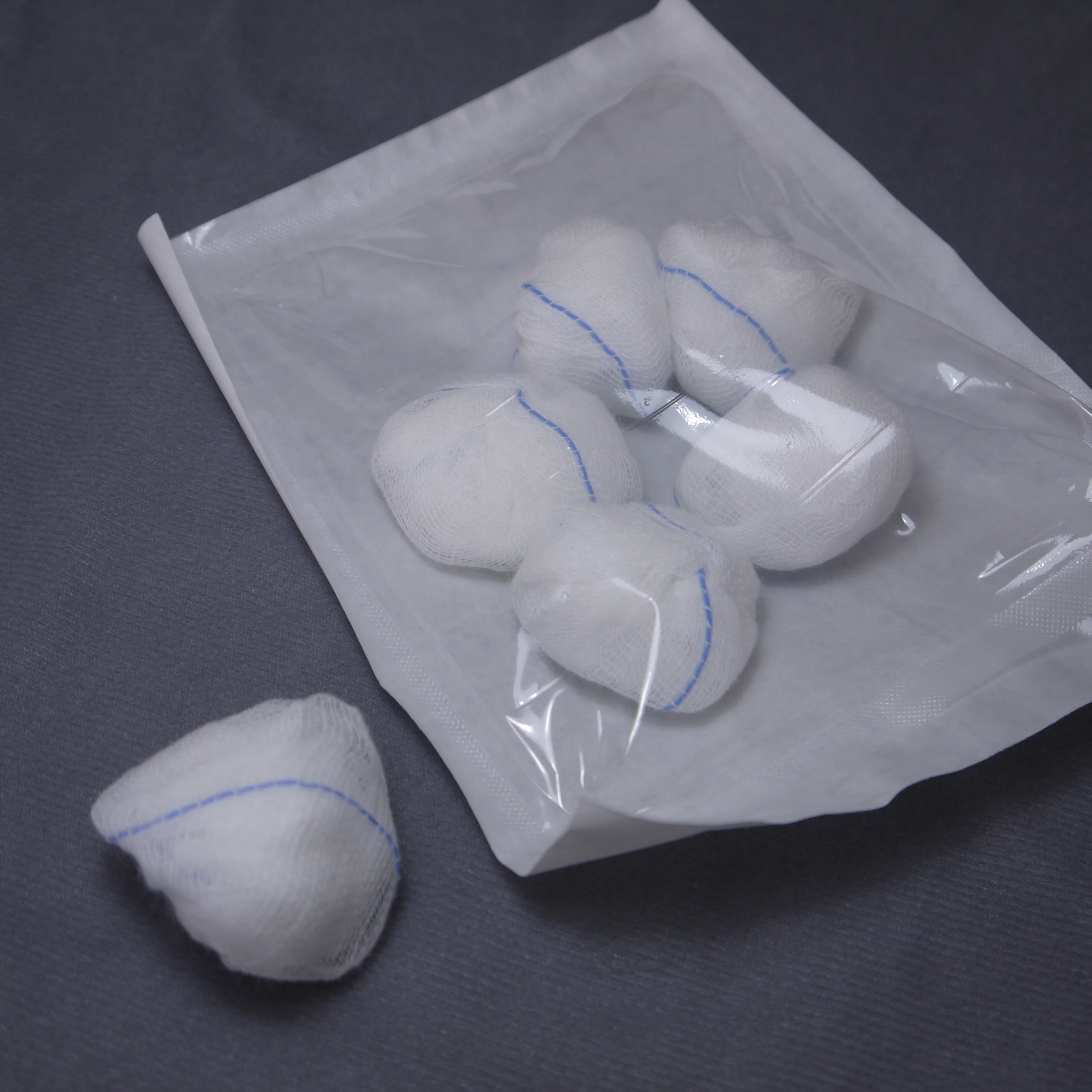 hydropilic absorbent cotton gauze balls clean wound dressing medical sterile products