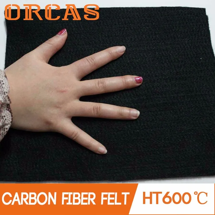 1.5mm Heat insulation material for industrial furnace carbon fiber felt
