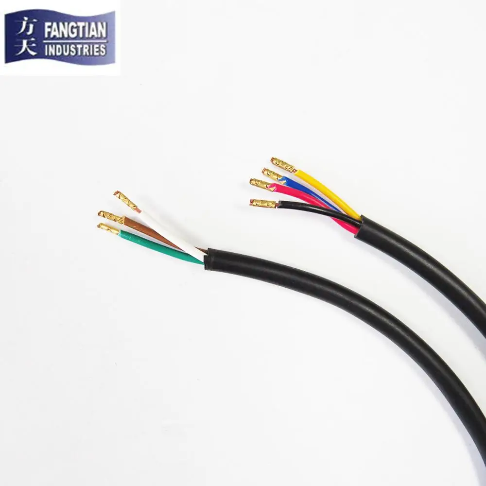 Европейский стандарт ПВХ кабель прицепа комплект 7-жильный кабель с розетка трейлера