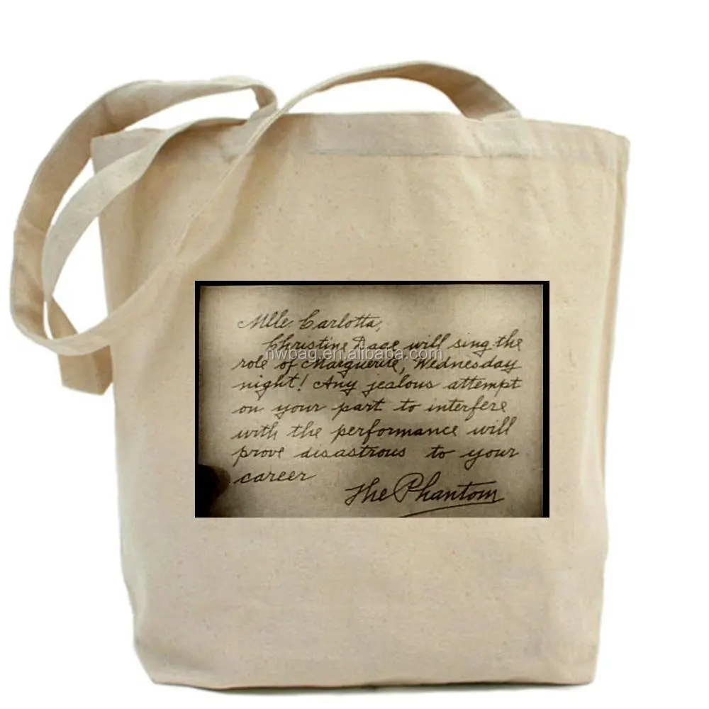 Top quality promotional hemp canvas bag/Plain Canvas Tote Bag/calico cotton shopping carry bags