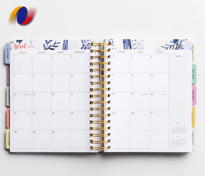 Top spiral bound drawing a5 spiral sketch book