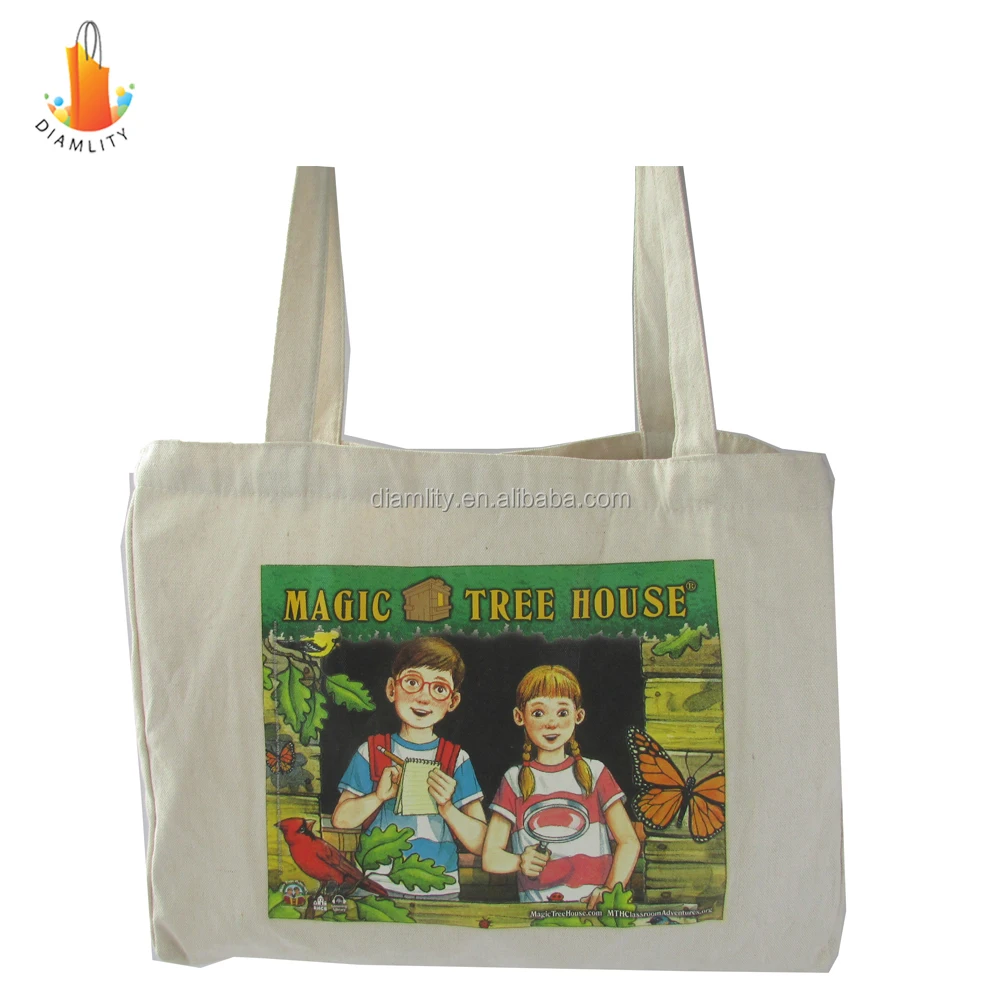 Рекламная дешевая сумка для покупок из органического хлопка