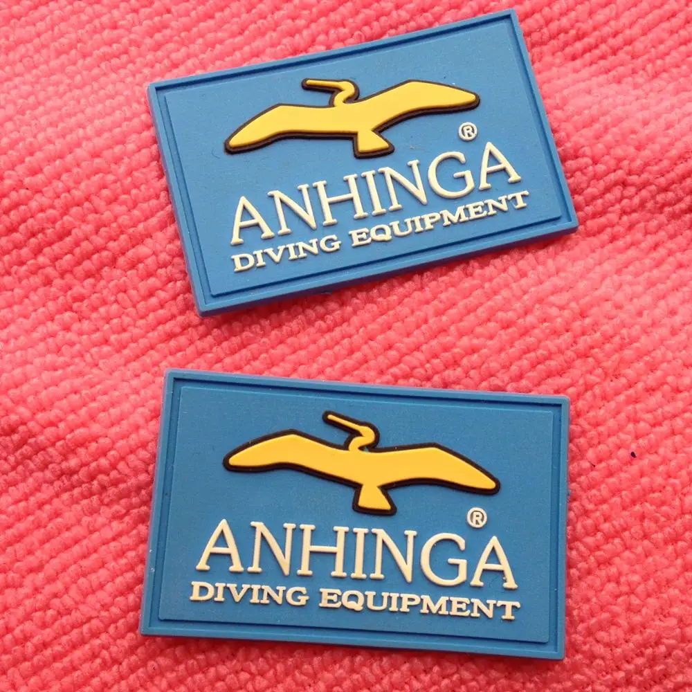 Factory supplier apparel rubber label,clothing silicone rubber label for trademark