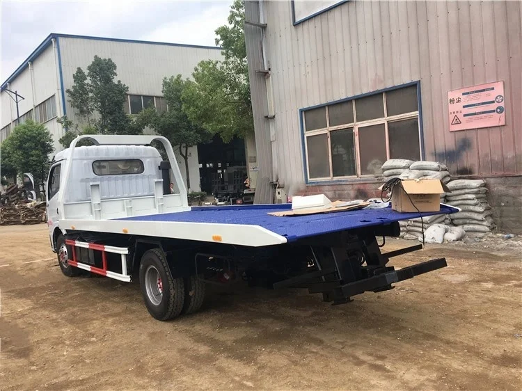 Back-loading electric tow truck wrecker for sales