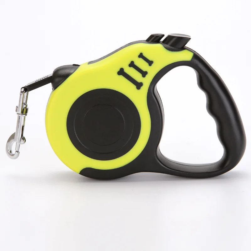 
Retractable automatic dog walking leash with break and lock button 