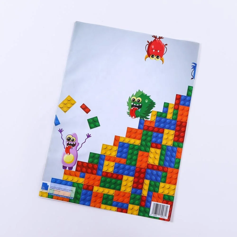 Top fashion reasonable price clear PVC plastic book cover