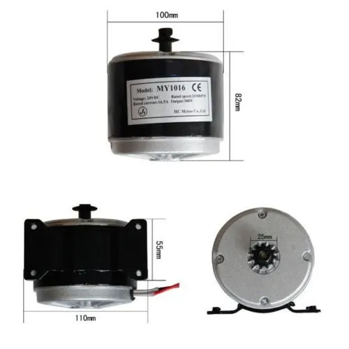 24V 300W MY1016 Razor E300 motor Starter for ATV motorcycle parts