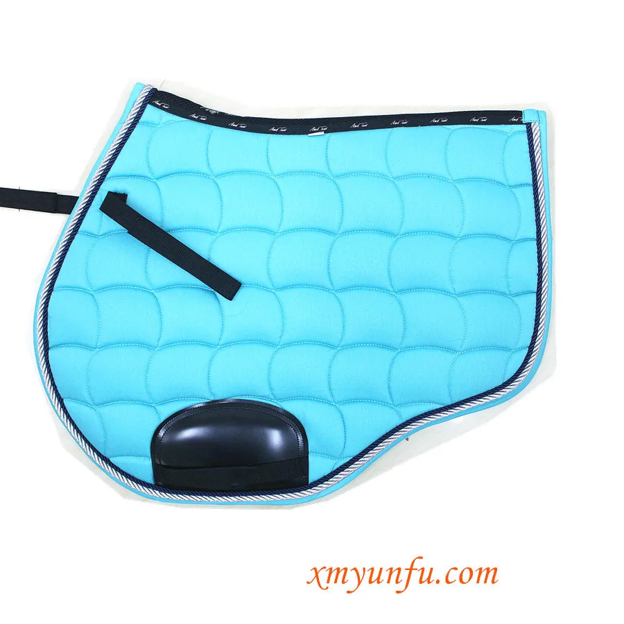 Custom Soft and Durable Polycotton English Half Saddle Pad