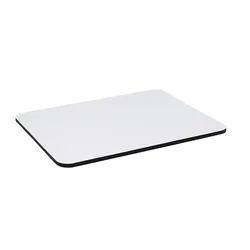 Stock 14X24 Inch Blank White Mouse Pad Material Neoprene Rubber Fabric Blank Playmat For Sublimation Printing