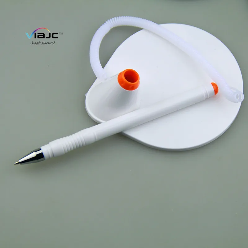 Promotional big logo desk table pen for bank or hospital